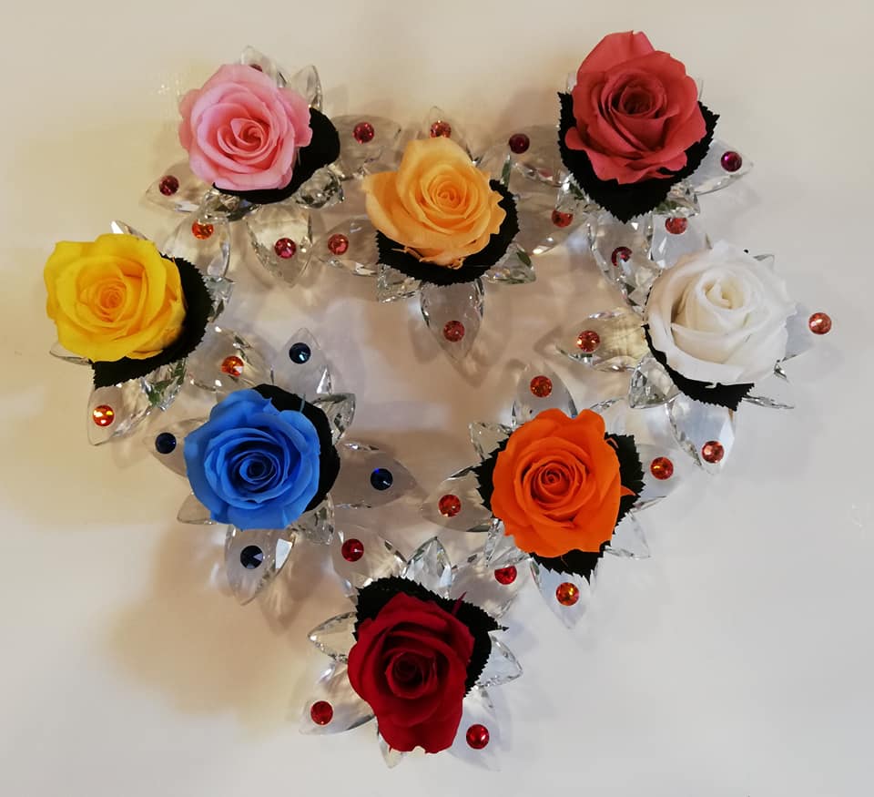 Rose Stabilizzate  Idee Regalo Fioreria Bruseghini Besenello Trento